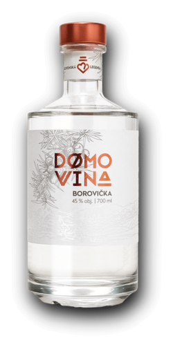 Domovina Borovička 45% 0,7L