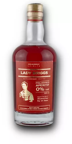 Lady Briggs Italian Red Aperitif Alcohol Free 0,0% 0,5L