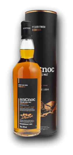 anCnoc Sherry Cask Finish Peated Edition 43% 0,7L