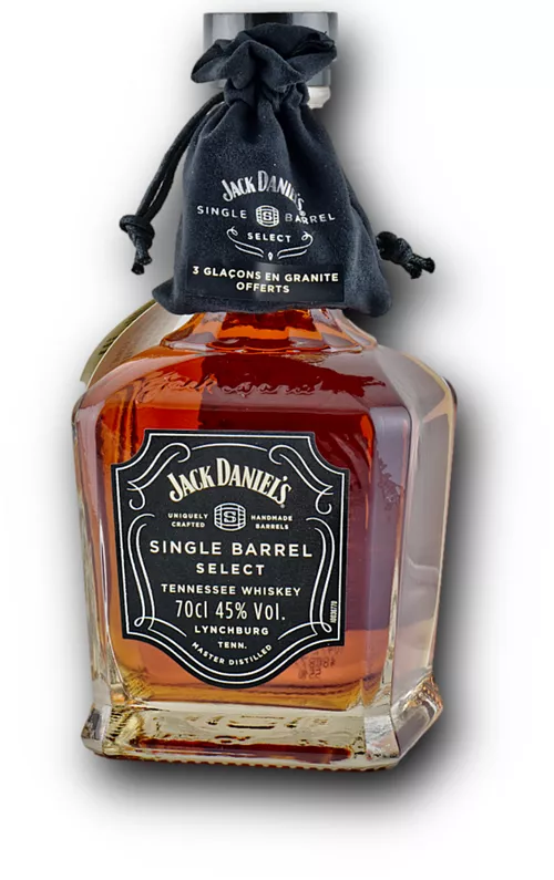 Jack Daniel's Single Barrel Select + Chladící Kameny 45% 0.7L