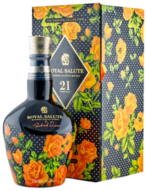 Royal Salute 21YO Richard Quinn Rose Edition 40% 0,7L