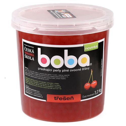 Třešeň kuličky/perličky Bubble Tea 3,2 Kg