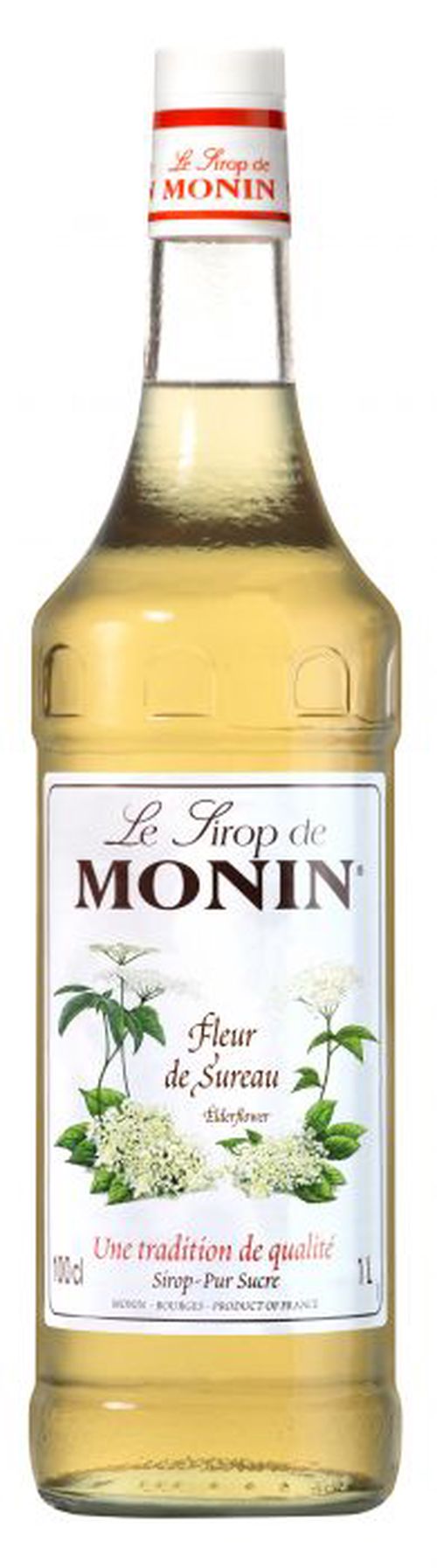 Monin Elderflower sirup bezinka 1l