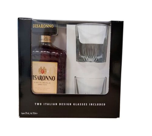 Disaronno Originál 0,7l 28% + 2x sklo GB