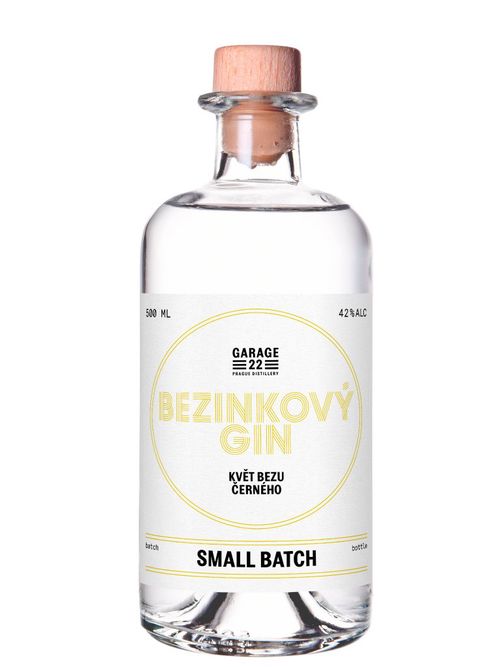 Garage 22 Bezinkový gin 42% 0,5l