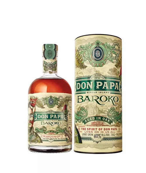 Don Papa Baroko Tuba 40% 0,7 l