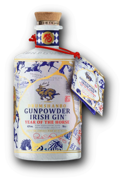 Drumshanbo Gunpowder Irish Gin Year of the Horse (Keramika) 43% 0,7L