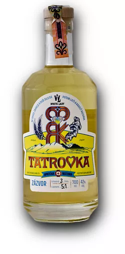 Tatrovka Zázvor 42% 0,7L