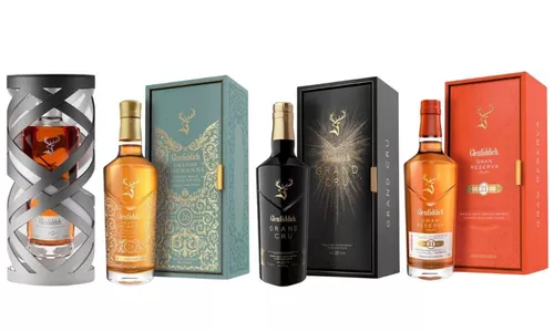 Exkluzivní set Glenfiddich 4x 0,7l 41,7%