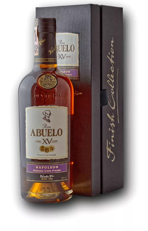 Abuelo 15YO Finish Collection Napoleon Cognac Cask 40% 0,7L