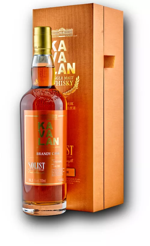 Kavalan Solist Brandy Cask 56,3% 0,7L