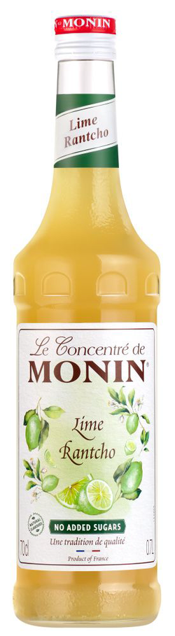 Monin Lime Rantcho koncentrát bez cukru 0,7l