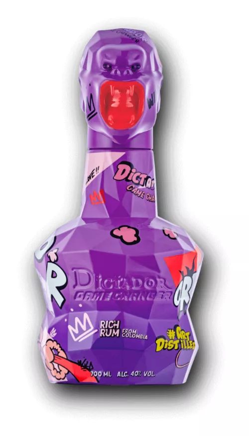 Dictador Game Changer Violet Bottle 40% 0,7L