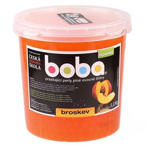 Broskev koule do Bubble Tea 3,2 Kg