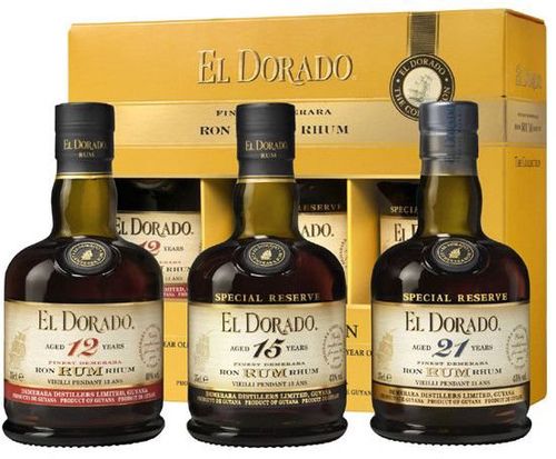 El Dorado The Collection 12y, 15y & 21y 3×0,35l GB