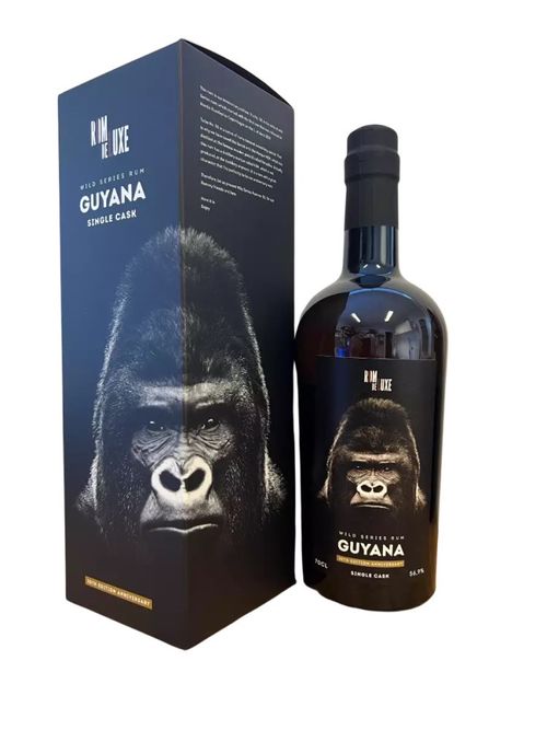 Rom De Luxe Wild Series No. 50 Anniversary Edition Guyana 0,7l 56,9% GB L.E. / Rok lahvování 2023