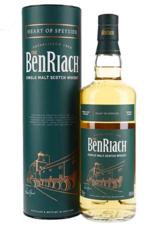 BenRiach Heart of Speyside NA 0,7l 40% Tuba