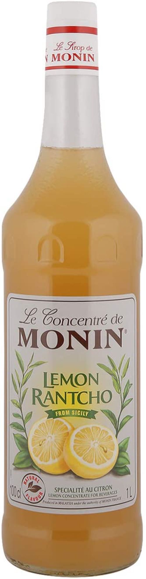 Monin Lemon Rantcho koncentrát bez cukru 1l